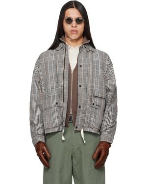 Barbour Off- & Westoe Check Casual Jacket - Black