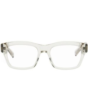 Saint Laurent Transparent Sl 616 Glasses - Black