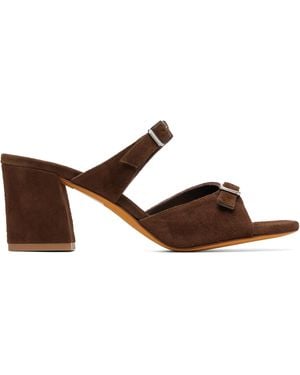 Maryam Nassir Zadeh Una Heeled Sandals - Brown