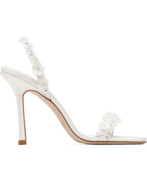 Jimmy Choo Jenn 100 Bridal Heeled Sandals - White