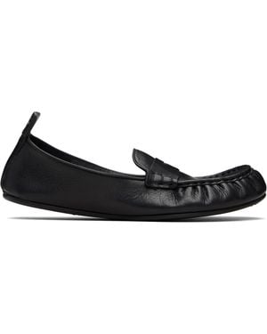 Acne Studios Leather Loafers - Black