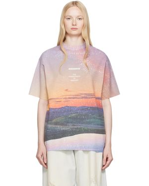 Adererror Half Sleeve Knit Product. 60 T-Shirt - Blue