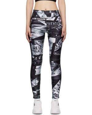 Versace Jeans Couture Black Print leggings