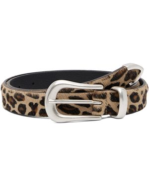 Second/Layer Ceinture Doc Brun Clair - Noir