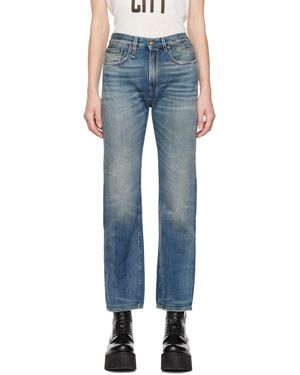 R13 Blue Courtney Slim Jeans