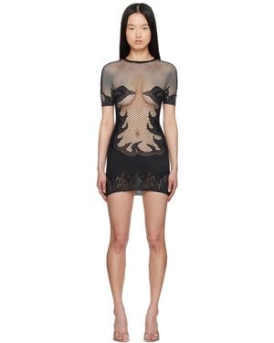 Poster Girl Pin Up Minidress - Black