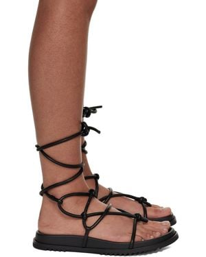 Rick Owens Temple Penta Granola Sandals - Brown