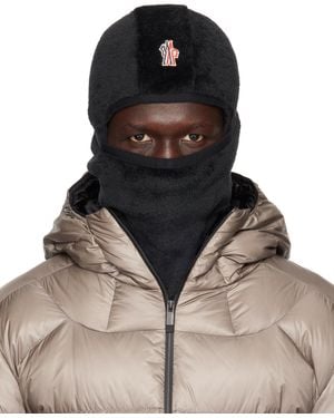 Moncler Velvet Fleece Balaclava - Brown