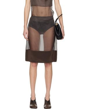 Calvin Klein Mabel Midi Skirt - Black