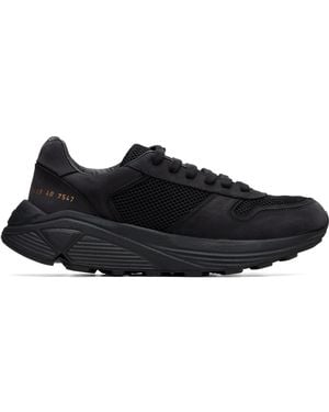 Common Projects Baskets De Course Premium Noires
