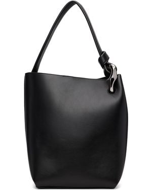 JW Anderson ブラック 'The Jwa Corner Bucket' バッグ