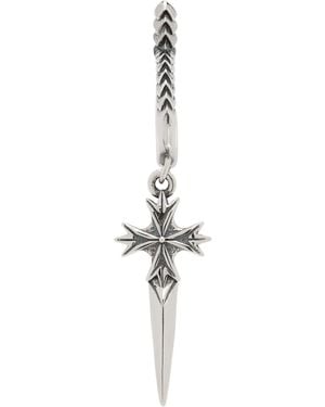 Emanuele Bicocchi Pugnale Single Earring - Metallic