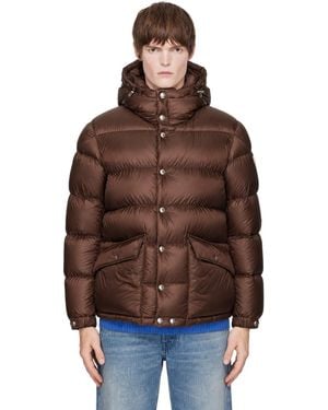 Moncler Orelith Short Down Jacket - Brown
