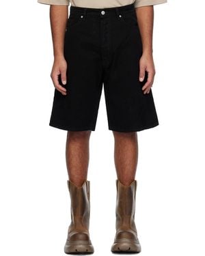 B1ARCHIVE Skater Denim Shorts - Black