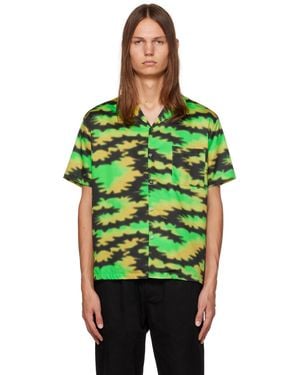 DOUBLE RAINBOUU Silent Morning Shirt - Green