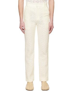 young n sang Trousers - Natural