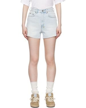 Ksubi Rise N Hi Shorts - White