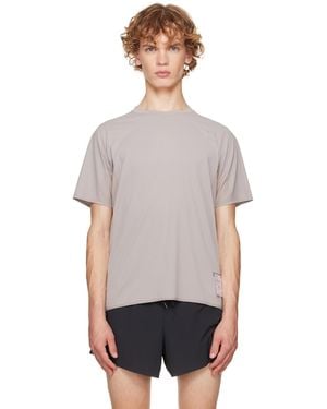 Satisfy Auralite Uv Running T-Shirt - Grey
