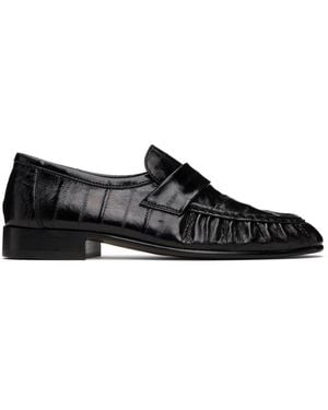 The Row Soft Loafers - Black