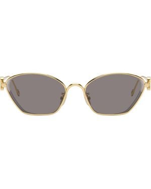 Loewe Anagram Hexagonal Sunglasses - Grey