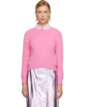 Sandy Liang Pino Cashmere Jumper - Pink