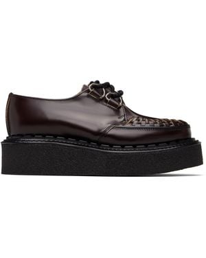 George Cox Burgundy Skipton Derbys - Black