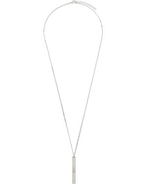 MM6 by Maison Margiela Numeric Bar Necklace - Metallic