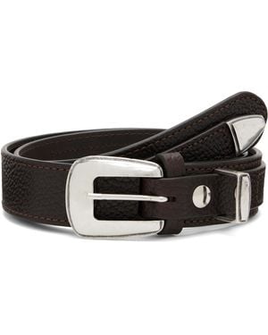 Lemaire Minimal Western Belt - Black