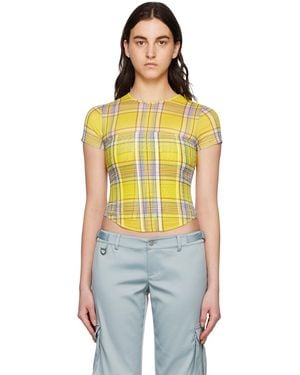Miaou Yellow Peri Corset