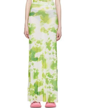 OTTOLINGER Ssense Exclusive Green Maxi Skirt