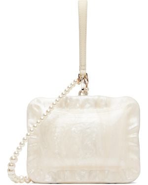 Simone Rocha Pearl Crossbody Pillowcase Bag - Natural