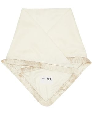 Toga Off- Fringe Scarf - Natural