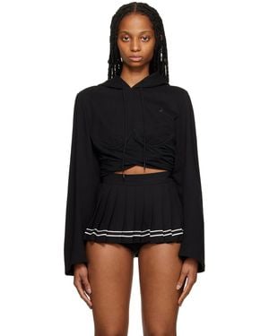 Pushbutton Boning Hoodie - Black