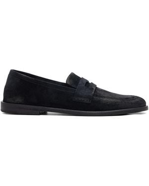 Marsèll Stesa Reversed Leather Loafers - Blue