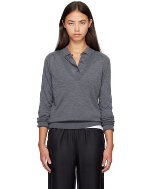 Loulou de Saison Julio Lds Jumper - Grey