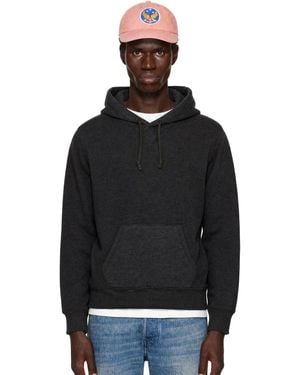 RRL French Terry Hoodie - Black