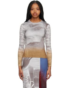 ELLISS Eyes Open Long Sleeve T-shirt - Multicolor