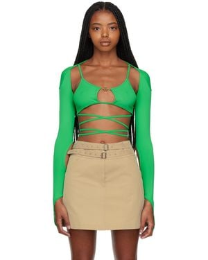 BONBOM Karina Long Sleeve T-Shirt - Green