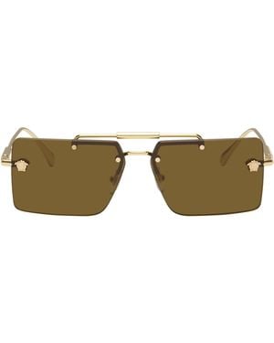 Versace Medusa Sunglasses - Brown