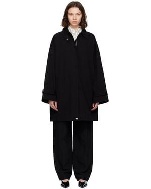 TOTEME Oversized Trench Coat - Black