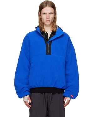 The North Face Tnf Box 1/2 Zip Fleece Jacket - Blue