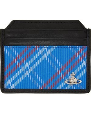 Vivienne Westwood Slim Card Holder - Blue