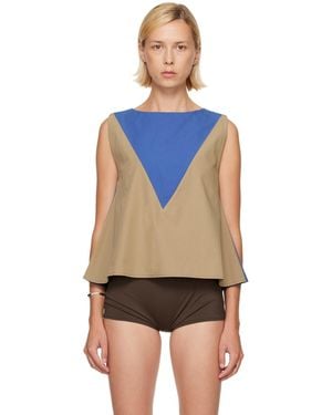 Baserange Khaki & Tres Top - Blue