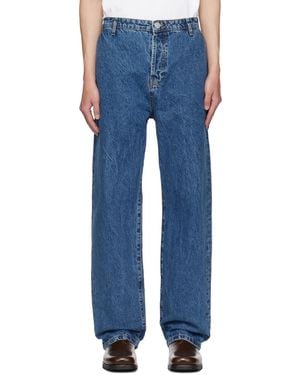 Rohe Tape Leg Jeans - Blue