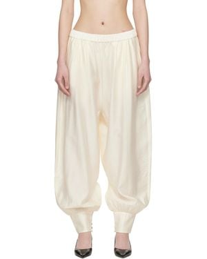 Cordera Off- Sarouel Trousers - Natural
