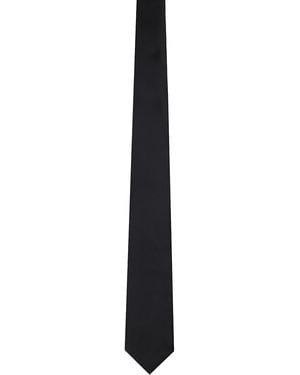 Ernest W. Baker Satin Tie - Black