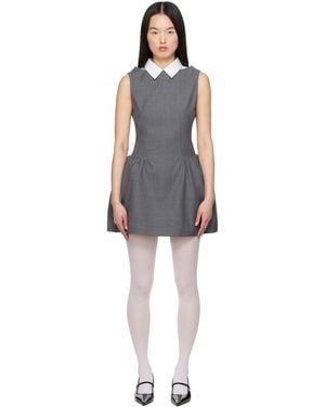 Shushu/Tong シルバー ノースリーブ ミニワンピース レディース ShuShu/Tong ワンピース | オンラインセールは最大67