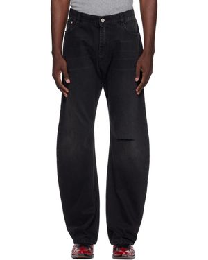 Vetements O-Leg Jeans - Black