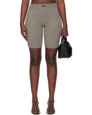 Fear Of God Holiday Waffle Biker Shorts - Natural