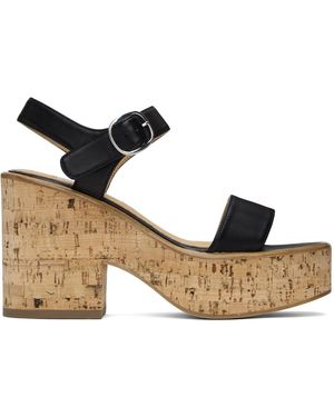 Gabriela Hearst Sardis Heeled Sandals - Black